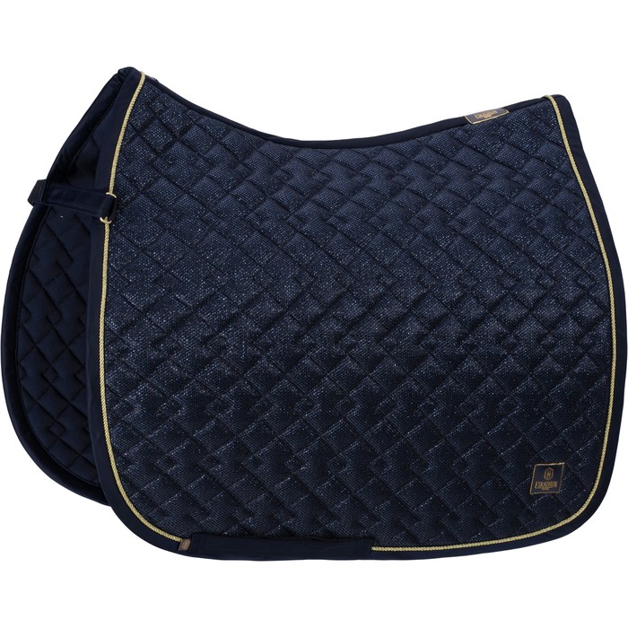 2021 Eskadron Glitter Mesh Saddle Pad 214855 Navy Horse Numnahs